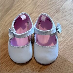 Charming White Kids Mary Jane Shoes